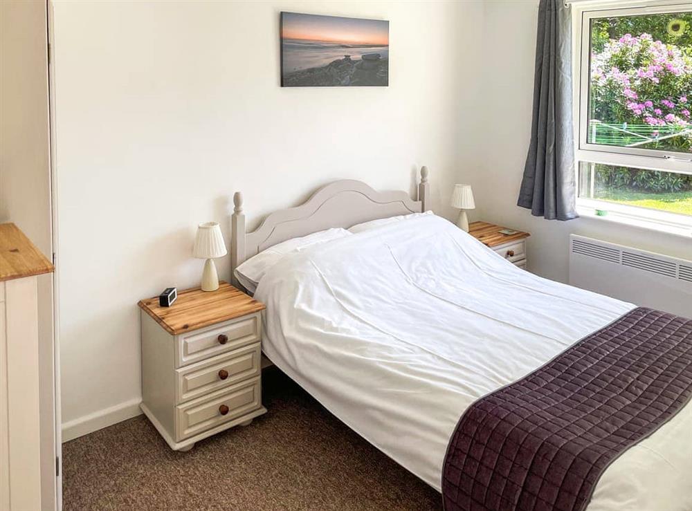 Double bedroom at Kingfishers Haven in St Cleer, near Liskeard, Cornwall
