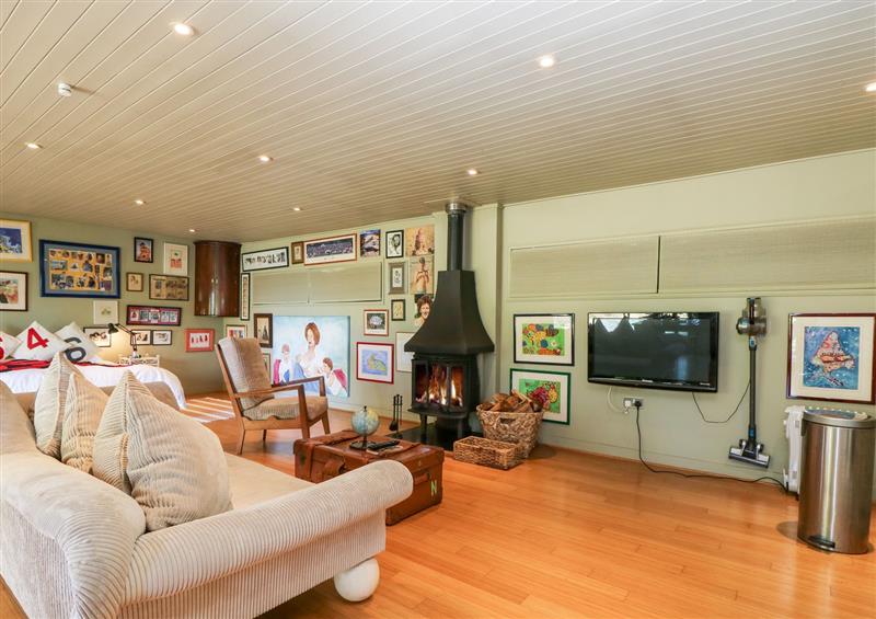 Relax in the living area at Kingfishers, Lymington