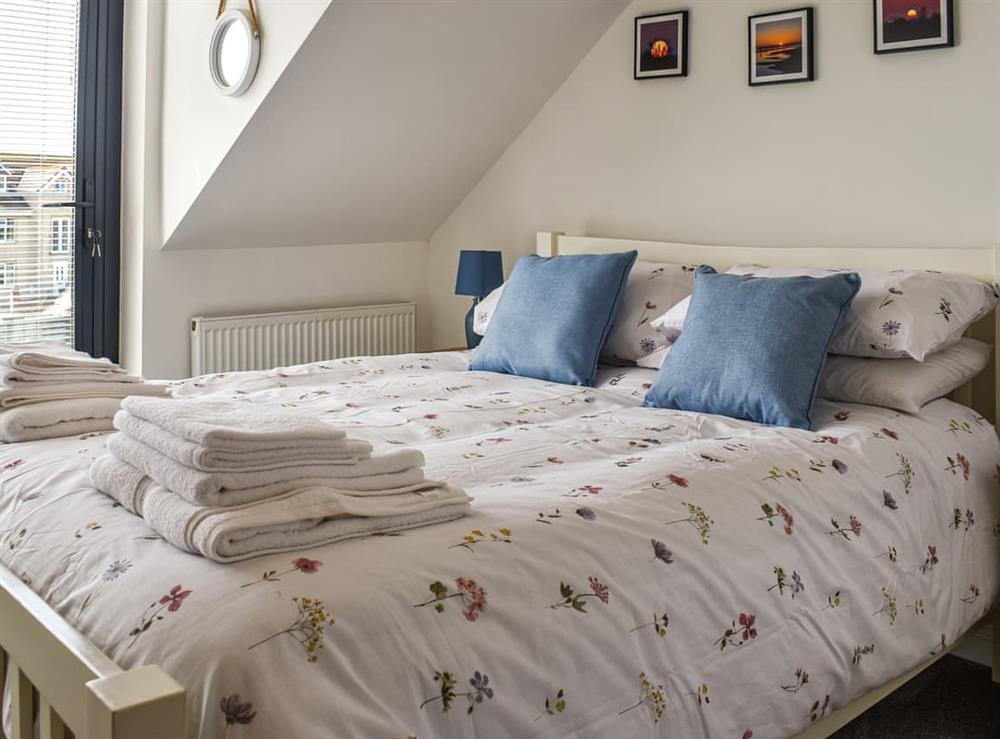 Double bedroom at Kingfishers Rest in Haverigg, Cumbria