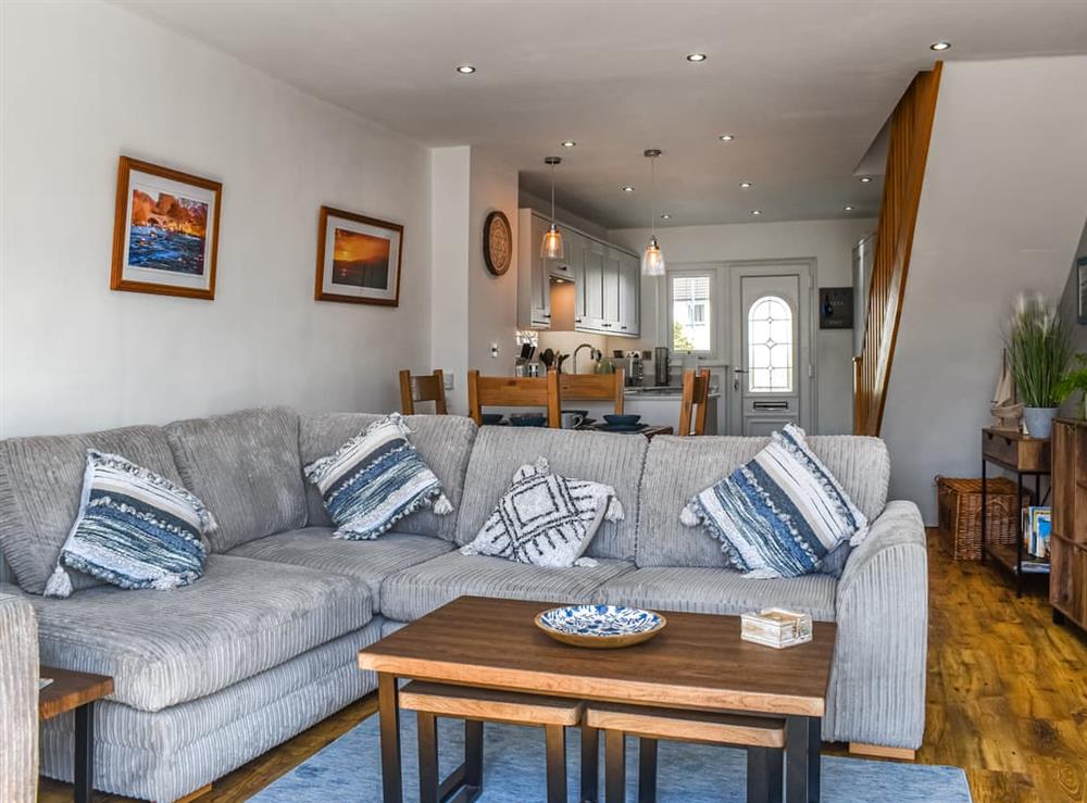Open plan living space (photo 2) at Kingfishers Rest in Haverigg, Cumbria