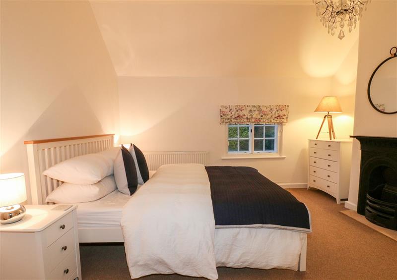 One of the bedrooms at Kings Cottage, Ashbourne