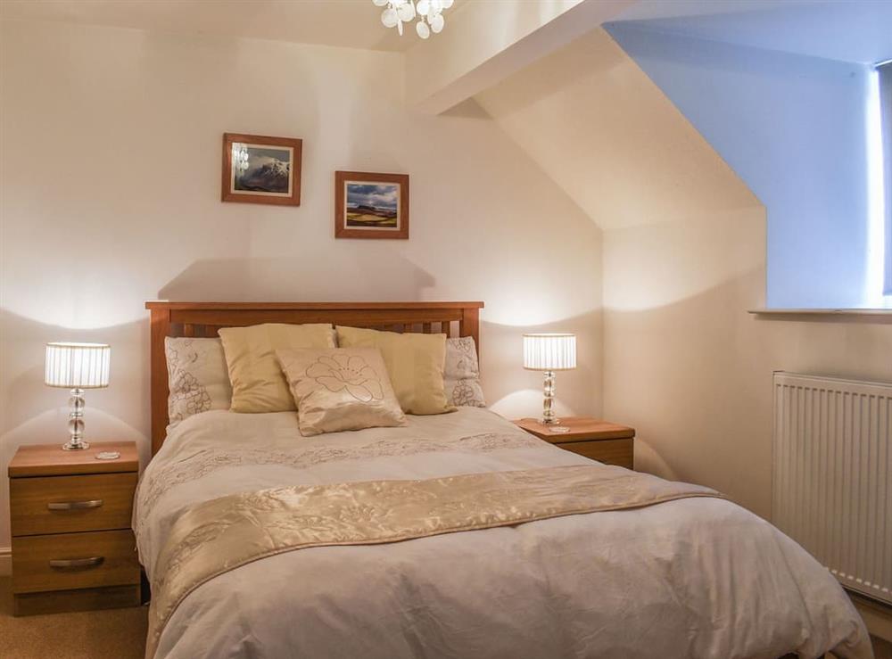 Double bedroom at Kings Cottage in Kirkby Lonsdale, Cumbria