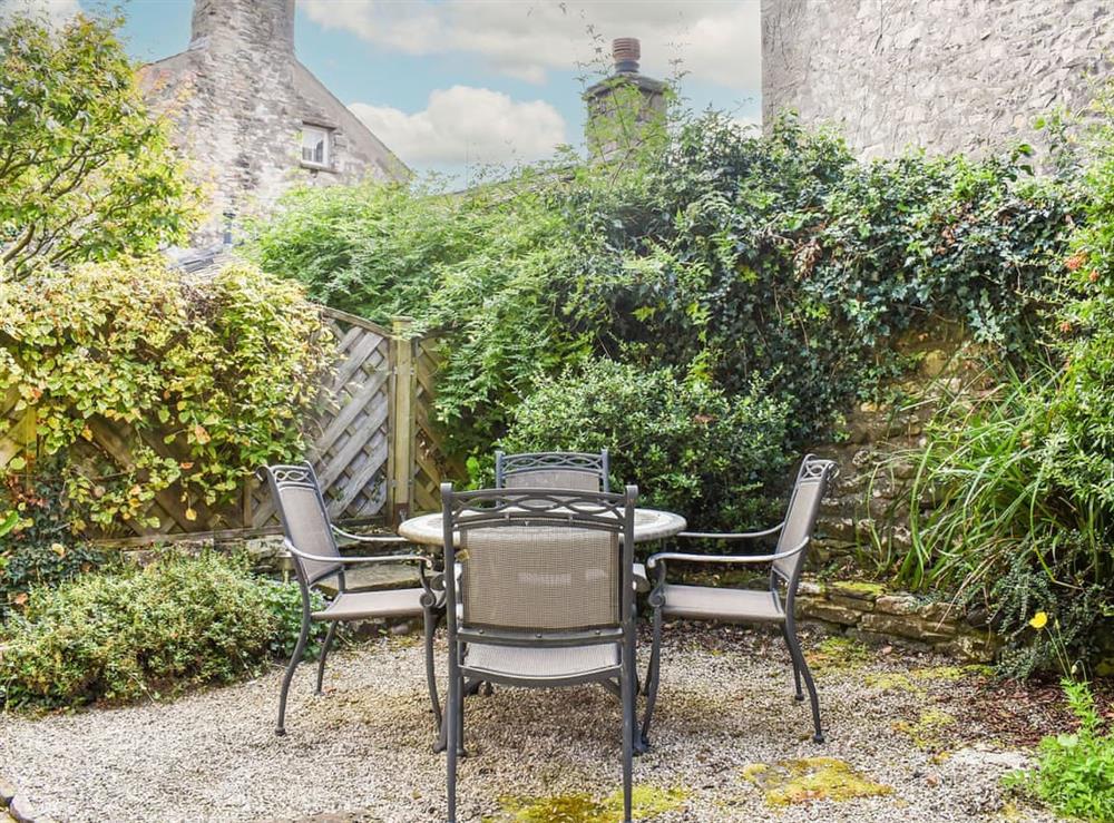 Garden at Kings Cottage in Kirkby Lonsdale, Cumbria