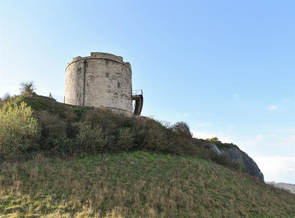 Mountbatten tower at Kings Haven in Mount Batten, near Plymouth, Devon