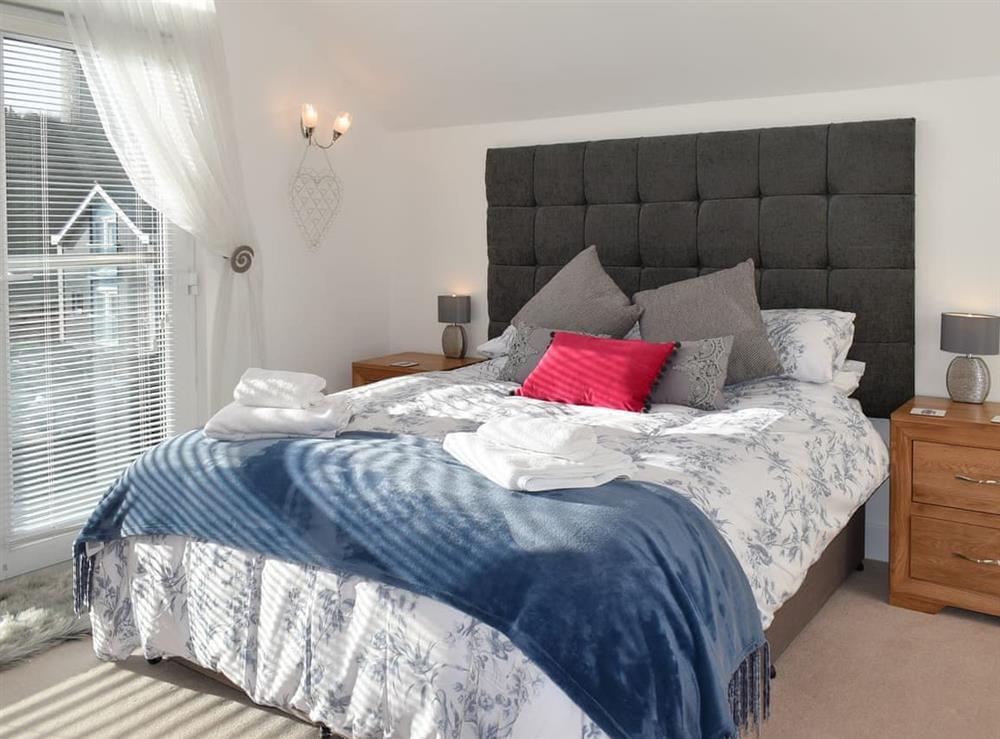 Stylish second double bedroom at Kings Haven in Mount Batten, near Plymouth, Devon