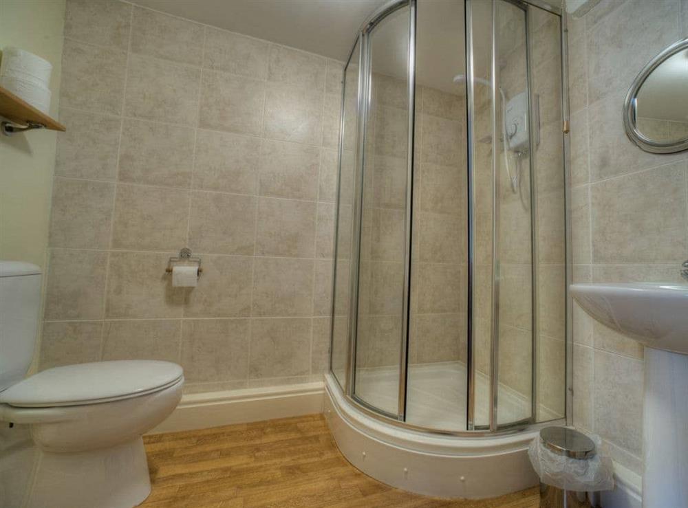 Shower room at Kings Head Cottage in Pickering, North Yorkshire