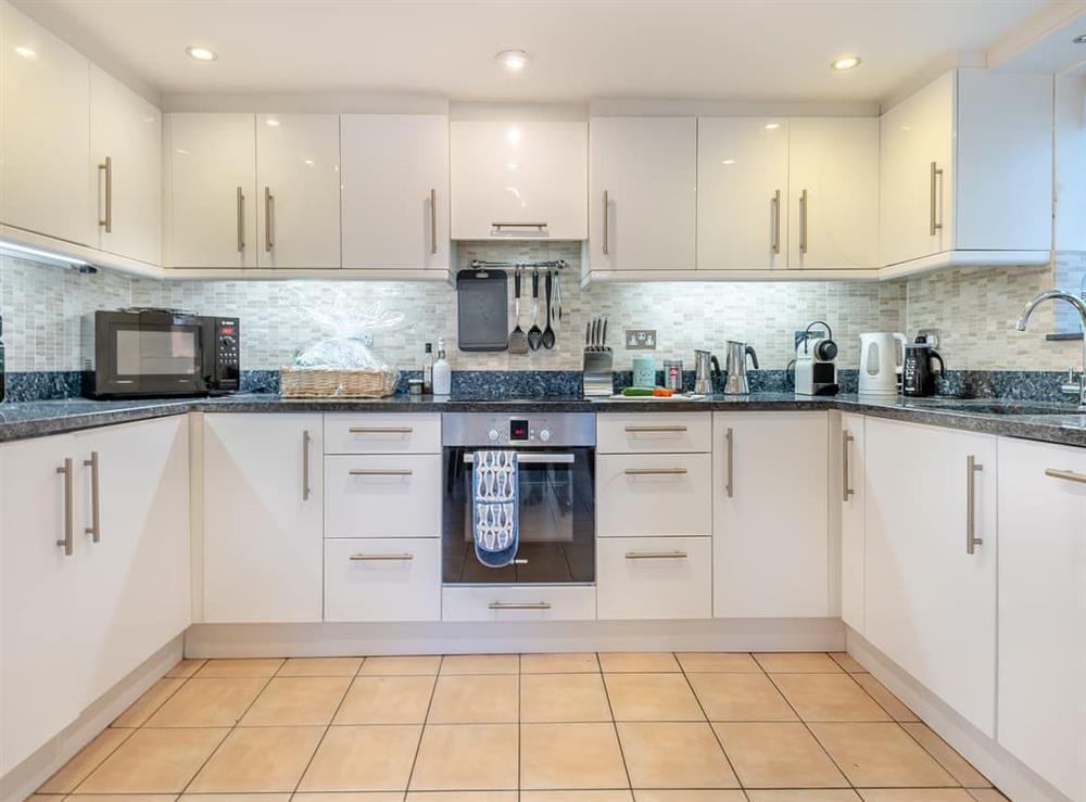 Kitchen at Kings Lea in Lymington, Hampshire