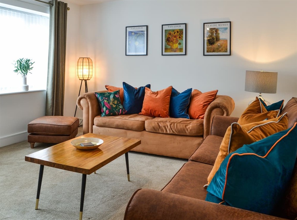 Living area at Kings Lodge in Bridlington, North Humberside
