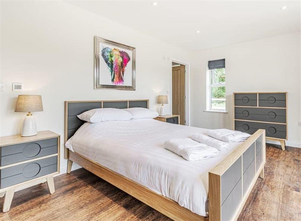 Double bedroom at Kings Lodge in Neatishead, Norfolk