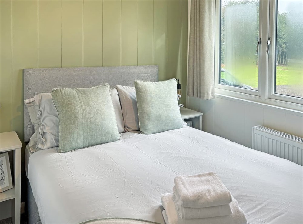 Double bedroom at Kings Moor Retreat 3 in Coleorton, near Coalville, Leicestershire