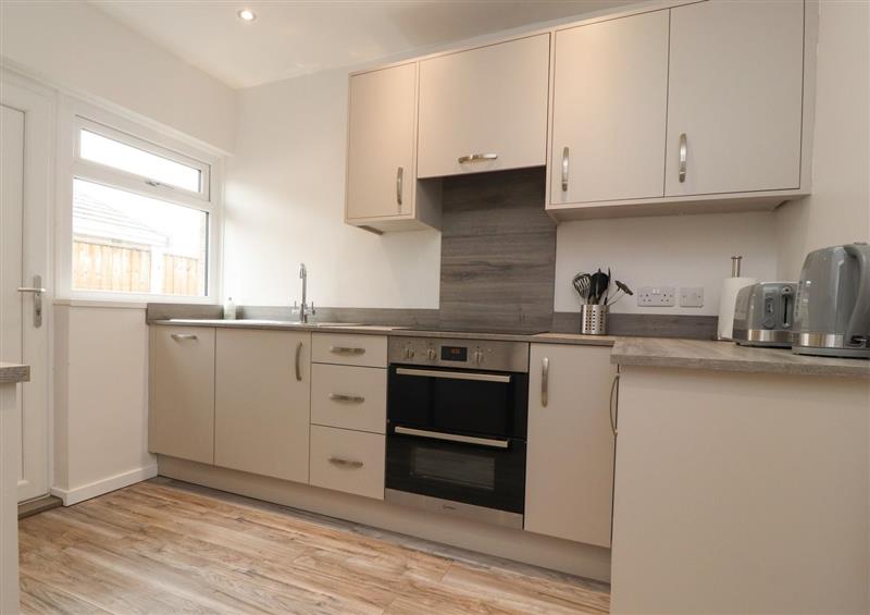 This is the kitchen at Kings Walk, Cleveleys