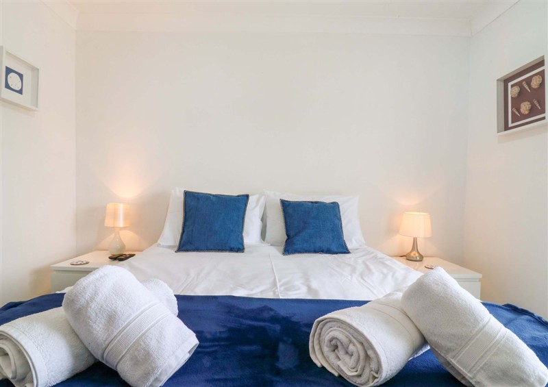 One of the bedrooms at Kingsmere, Horning