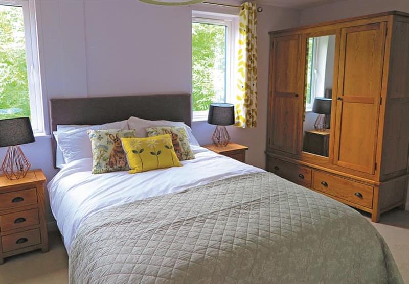Bedroom in the Kingswood at Kingswood Golf Lodges in Doncaster, South Yorkshire