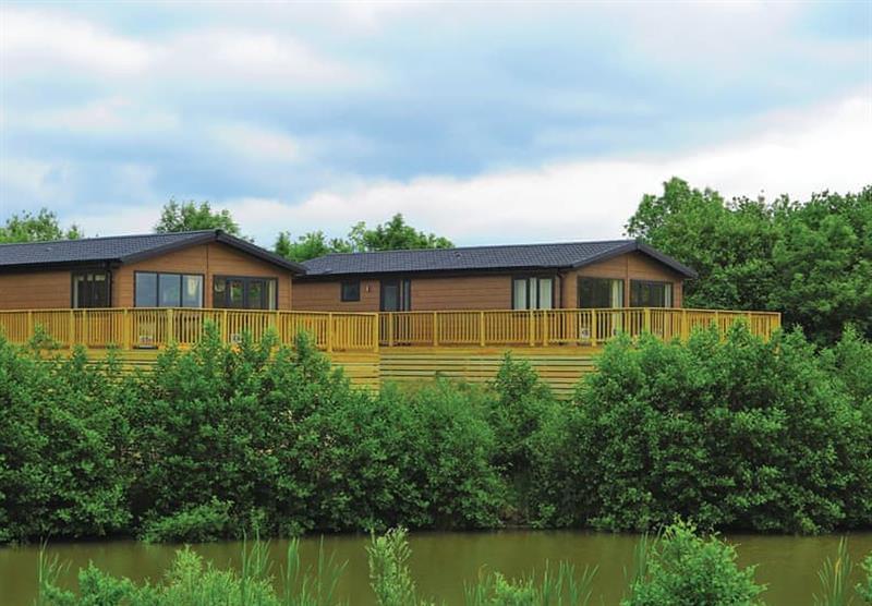 The park setting at Kingswood Golf Lodges in Doncaster, South Yorkshire