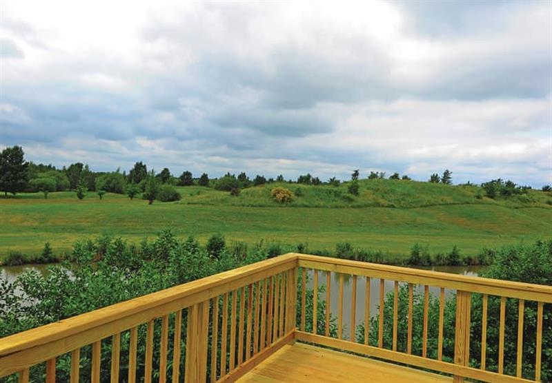 Views over the fairway in Kingswood at Kingswood Golf Lodges in Doncaster, South Yorkshire