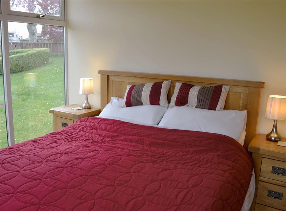 Double bedroom at Kinnelhook Holiday Cottage in Lochmaben, near Lockerbie, Dumfriesshire