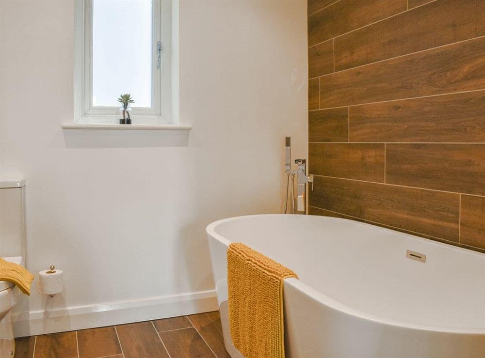 Bathroom at Kinneret Apartment in Silsden, near Keighley, West Yorkshire