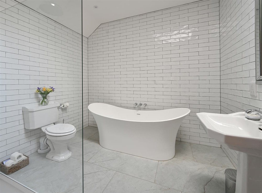 Bathroom (photo 3) at Kipney Farmhouse in Logiealmond, near Crieff, Perthshire