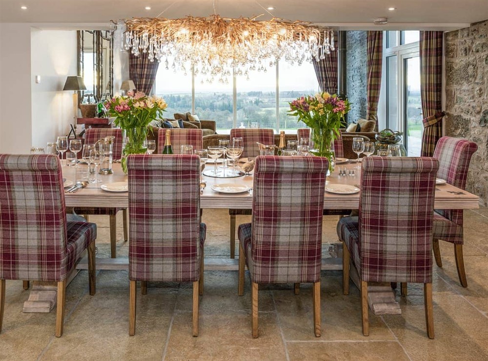 Dining Area (photo 2) at Kipney Farmhouse in Logiealmond, near Crieff, Perthshire