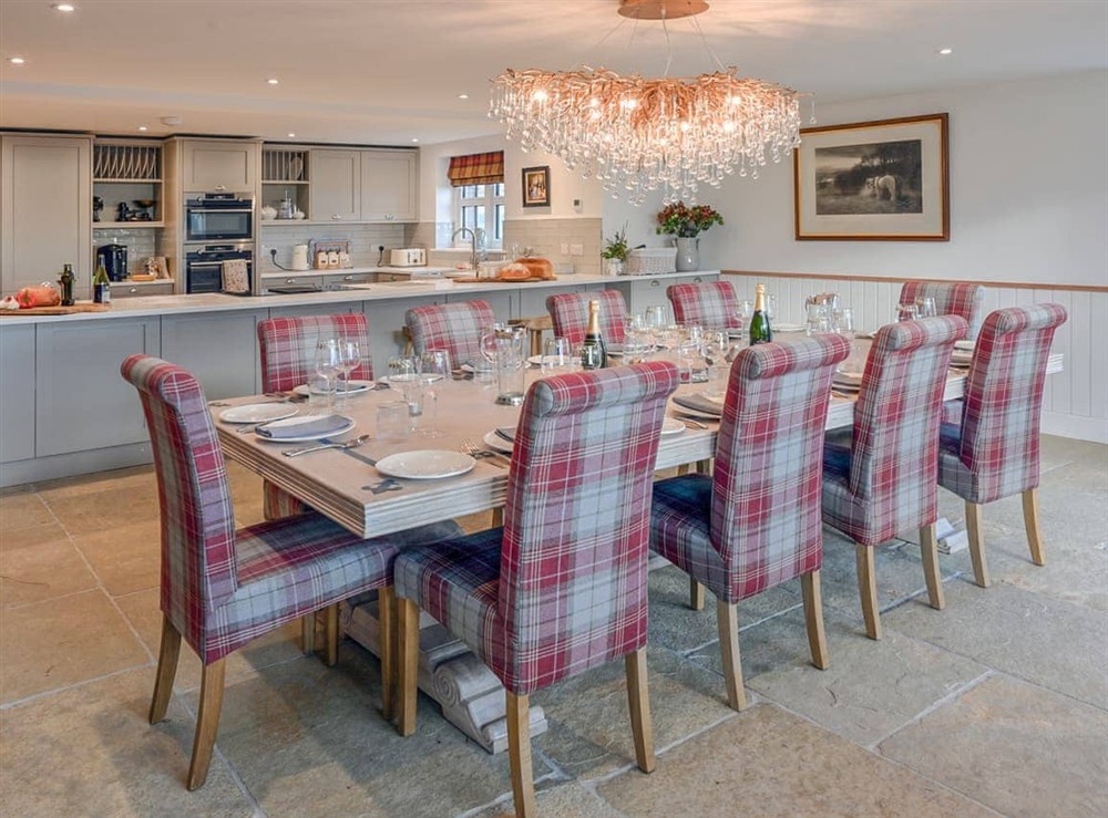 Dining Area (photo 3) at Kipney Farmhouse in Logiealmond, near Crieff, Perthshire