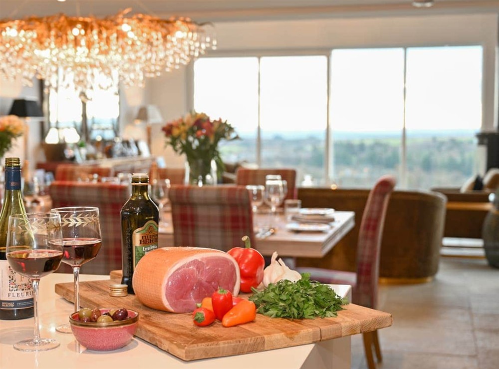 Dining Area (photo 4) at Kipney Farmhouse in Logiealmond, near Crieff, Perthshire