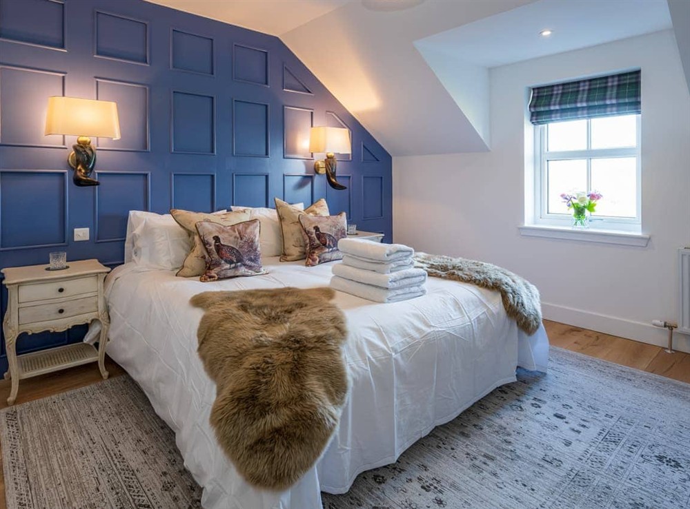 Double bedroom (photo 3) at Kipney Farmhouse in Logiealmond, near Crieff, Perthshire