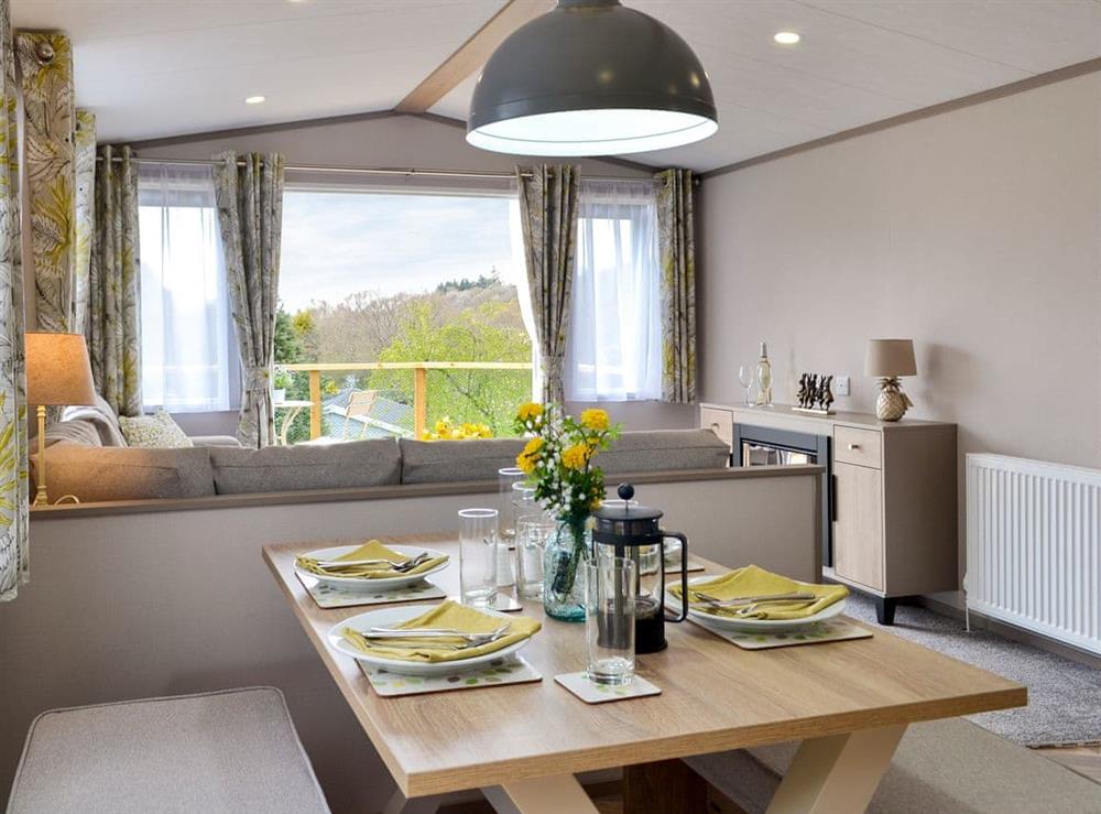 Dining Area at Kipp Away in Kippford, Dumfries and Galloway, Kirkcudbrightshire