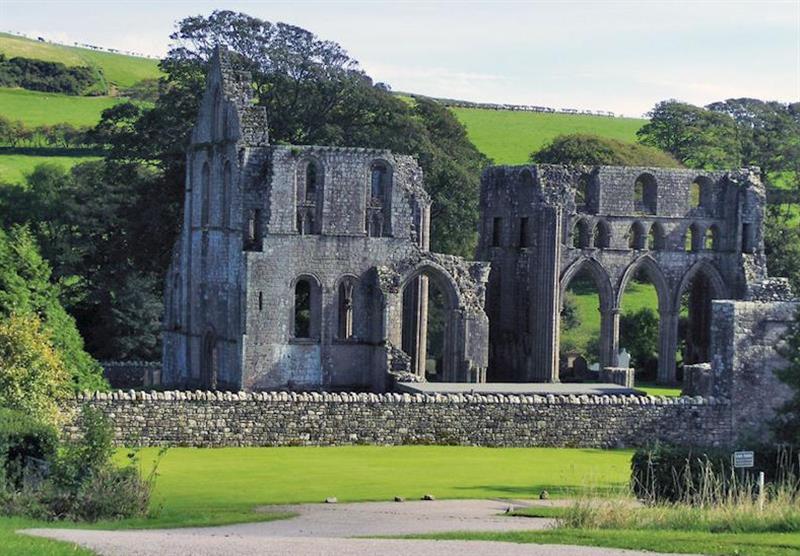Dundrennan Abbey at Kippford in Kirkcudbrightshire, South-West Scotland