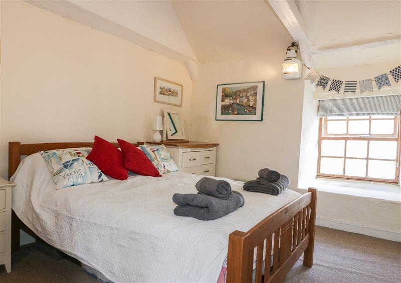 One of the bedrooms at Kips Cottage, Mevagissey