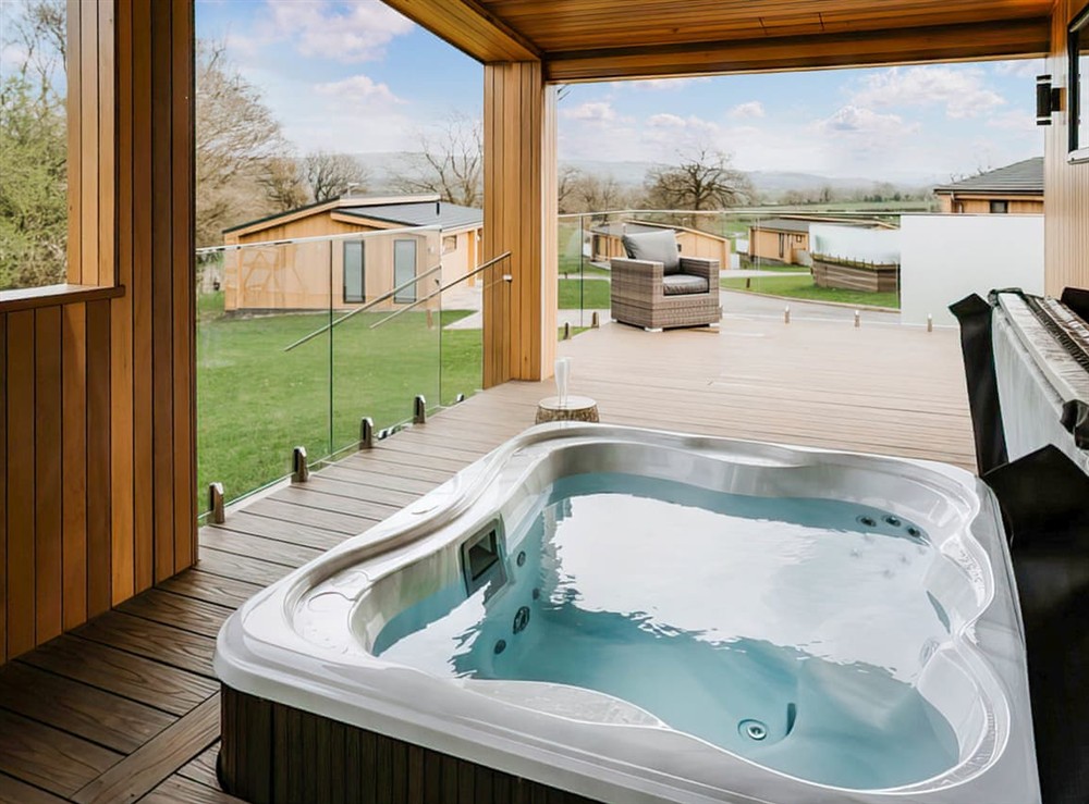 Hot tub at Kiri in Clitheroe, Lancashire