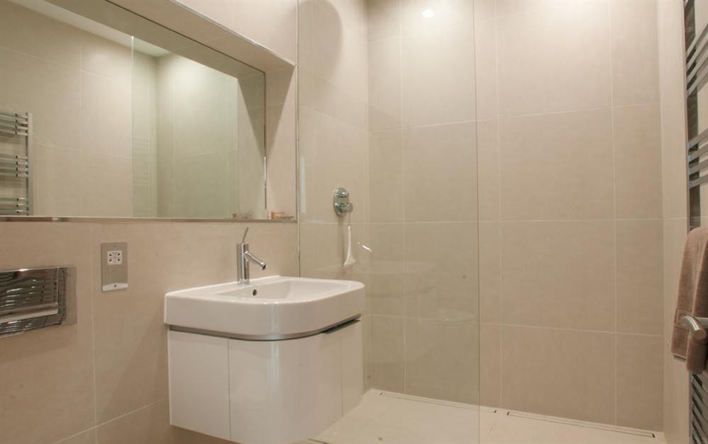 Lower ground floor shower room at Kirkdale in Thurlestone, Nr Kingsbridge