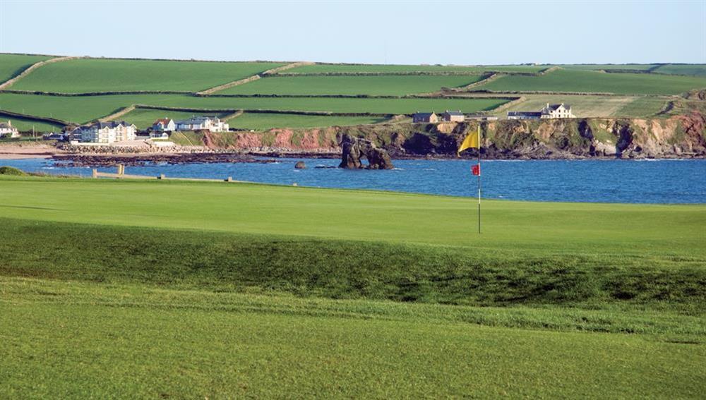 Thurlestone Golf Course has magnificent sea and country views at Kirkdale in Thurlestone, Nr Kingsbridge