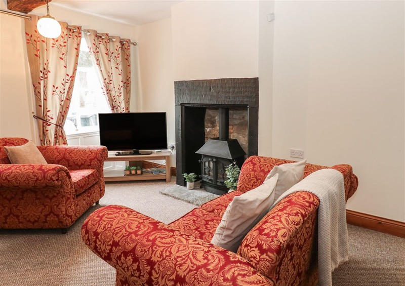 The living area at Kirkgate Cottage, Cockermouth