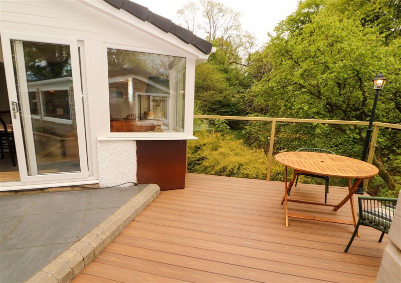 Enjoy a cup of tea on the patio (photo 2) at Kirkland Howe Cottage, Arlecdon