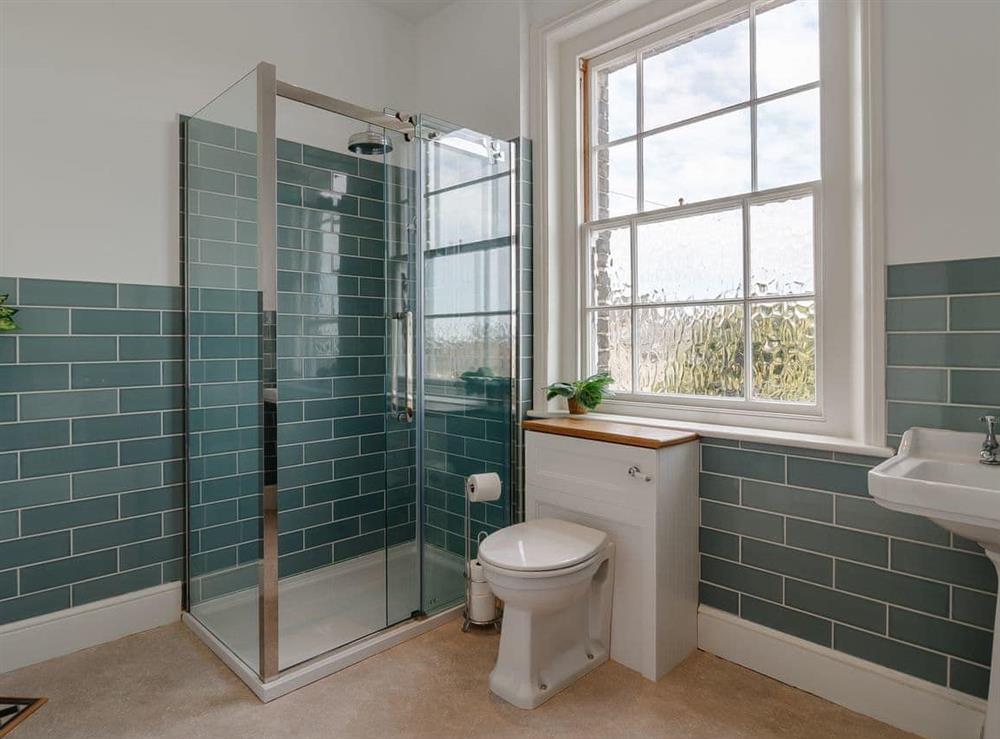 Shower room at Kirkley Cliff House, 