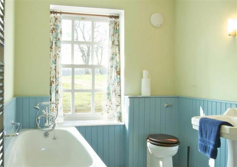 This is the bathroom at Kirknowe, Jedburgh