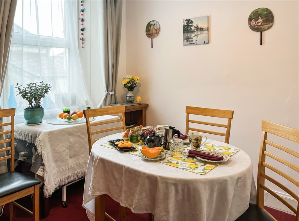 Dining room at Kirkton in Castle Douglas, Kirkcudbrightshire