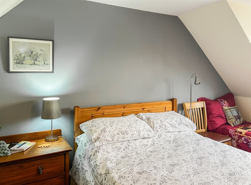 Double bedroom at Kirkton in Castle Douglas, Kirkcudbrightshire