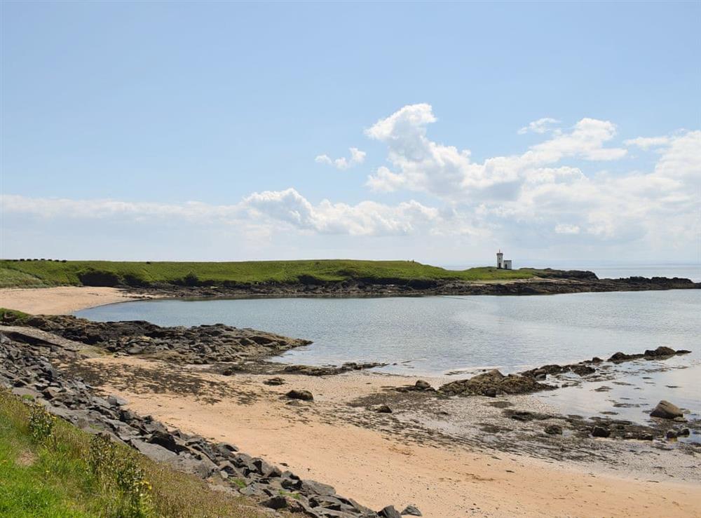 Stunning nearby coastline at Kirkview Cottage in Upper Largo, near Leven, Fife