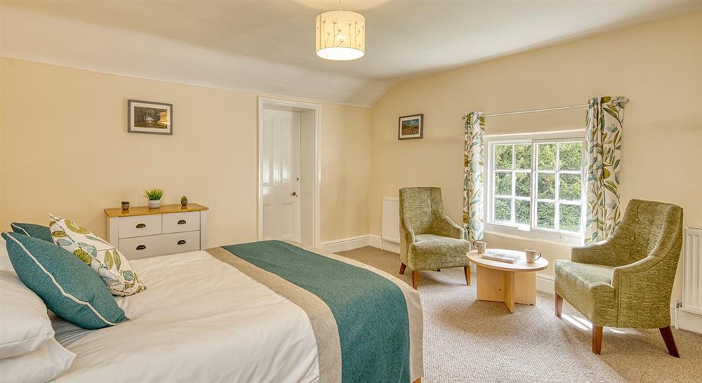 The double bedroom at Kitchen Garden Cottage in Worksop, Nottinghamshire