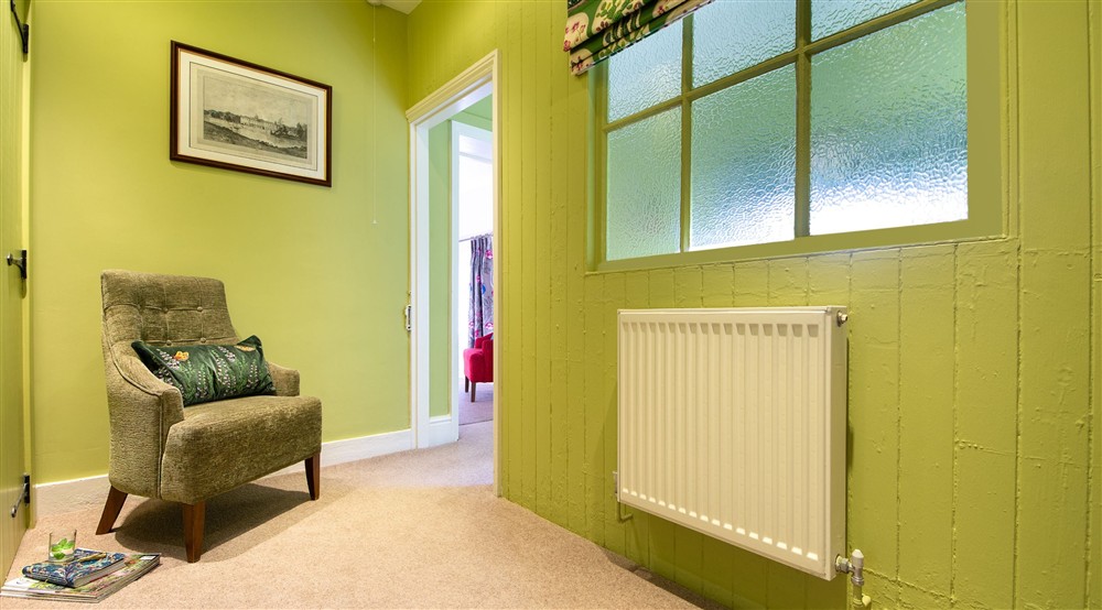 The upstairs landing at Kitchen Garden Cottage in Worksop, Nottinghamshire