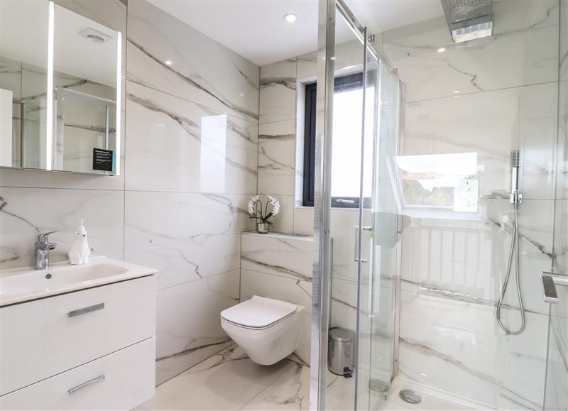 This is the bathroom at Kite View Cottage, Holmer Green