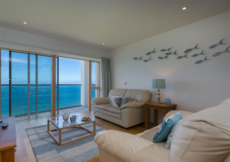 Relax in the living area at Kittiwake, Carbis Bay