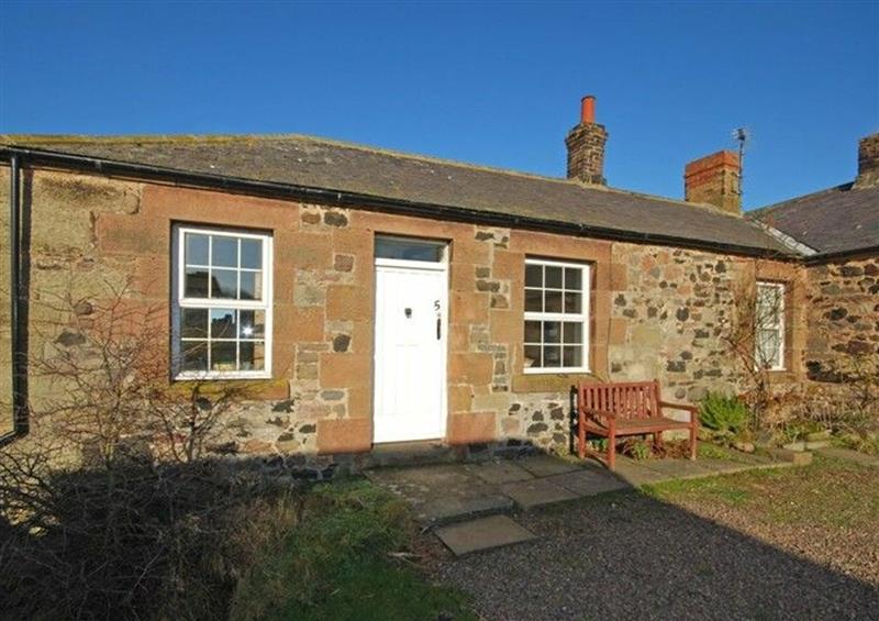This is the setting of Kittiwake Cottage, Budle Bay at Kittiwake Cottage, Budle Bay, Bamburgh
