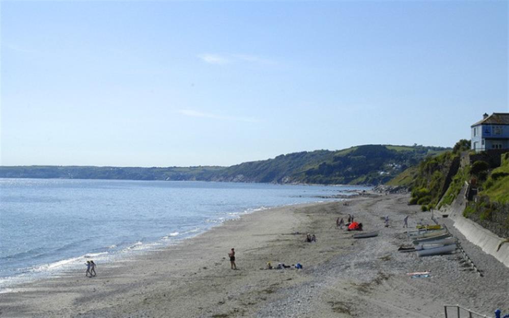 Downderry beach close by at Kittiwake in Downderry