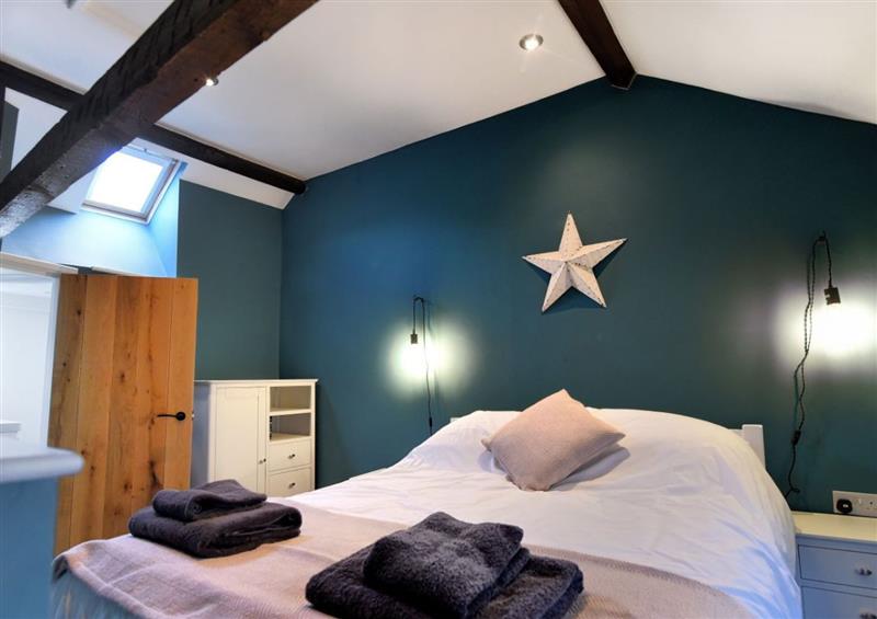 One of the bedrooms at Kittiwake, Lyme Regis