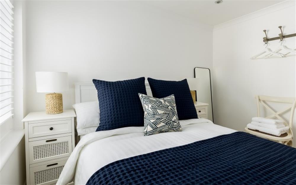 One of the bedrooms at Kittiwake in Lymington