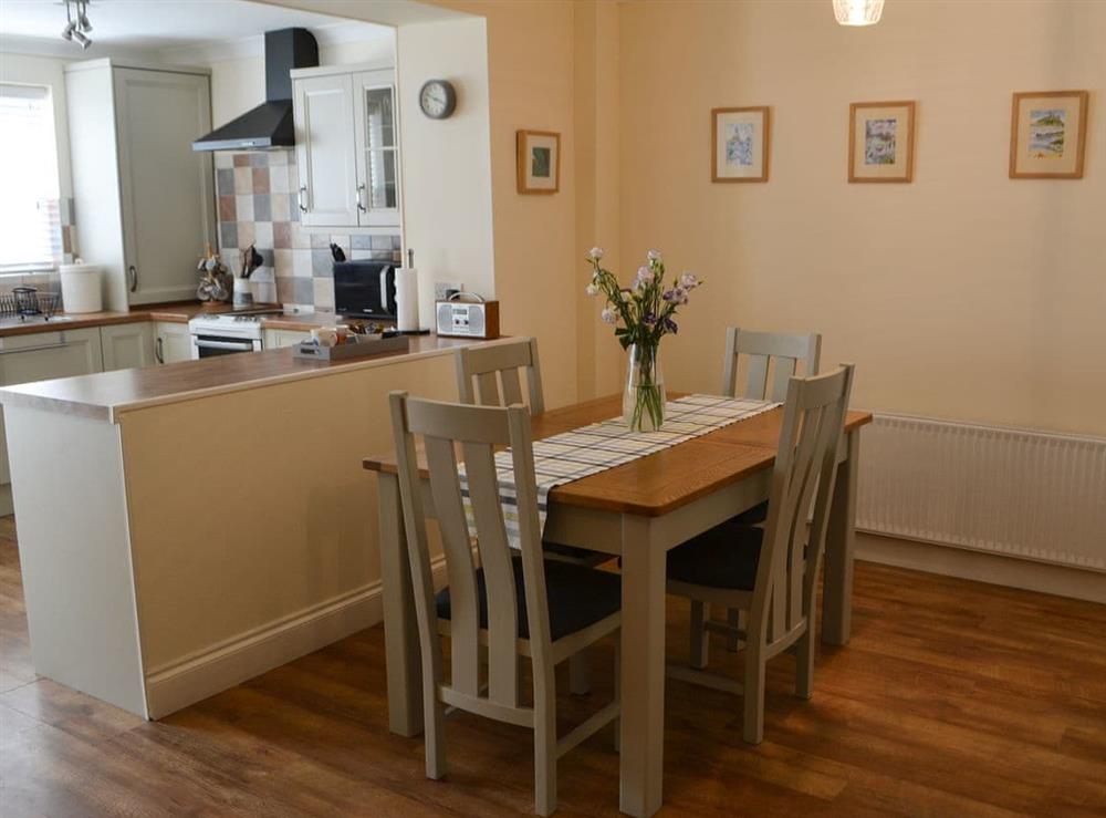 Open plan kitchen / diner at Kittiwakes in Amble, Northumberland