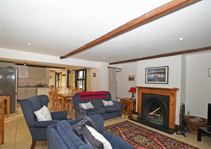 The living room at Kittling Cottage, Bamburgh