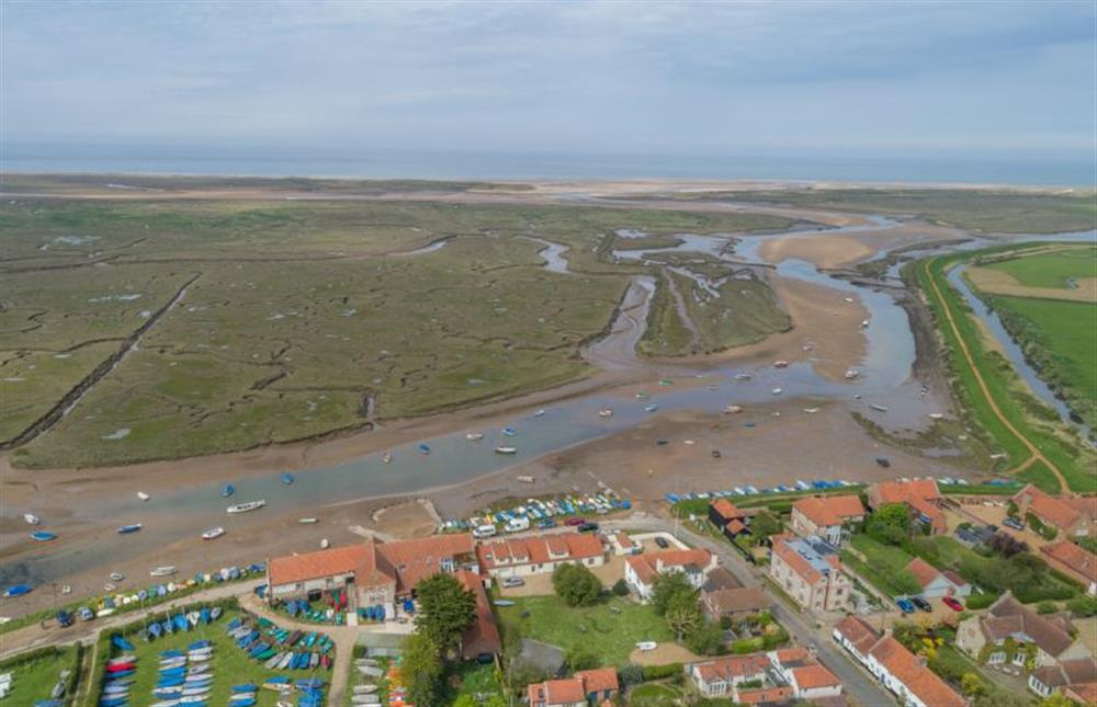 Burnham Overy Staithe is popular with boaters and wildlife watchers